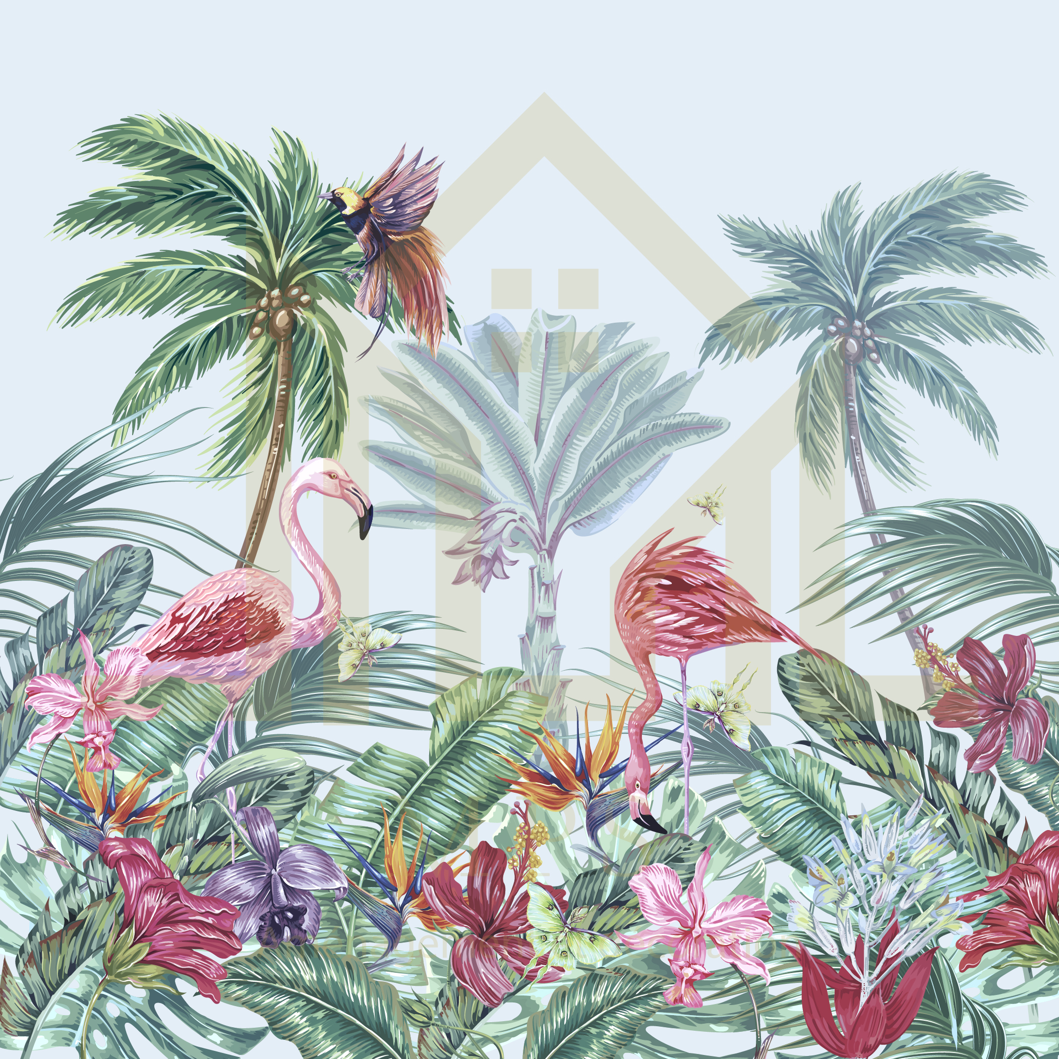 Poster personnalisé Tropicale